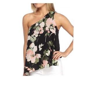 Kaari blue Floral Top